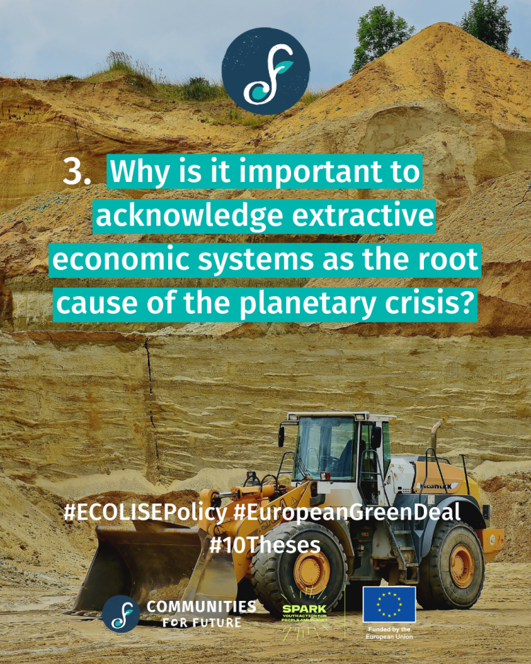 Beyond Growth 2023 Conference – Why is it important to acknowledge extractive economic systems – and the prioritisation of growth and GDP – as the root cause of the planetary crisis?