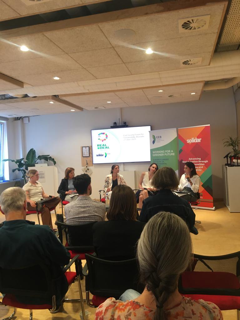 Civil Society Forum for Sustainability Shaping the European Green Deal: Brussels, 26 & 27 June 2023