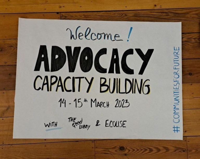 Quick report from ECOLISE’s “Advocacy Campaigning Training” event in Belgium