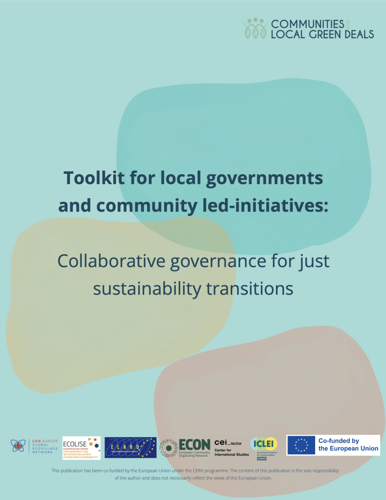 Toolkit for local governments and community led-initiatives